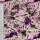 Tissu Viscose Impression Digitale Tie and Dye Violet