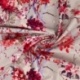 Tissu Popeline de Coton Impression Digitale Floral Multico