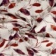 Tissu Popeline de Coton Impression Digitale Végétal Rouille