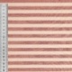 Tissu Chemise Coton lin Grande Rayure Rouille 