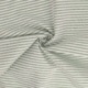 Tissu Chemise Coton lin Fine Rayure Vert 