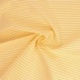 Tissu Chemise Coton lin Fine Rayure Jaune