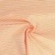 Tissu Chemise Coton lin Fine Rayure Orange 