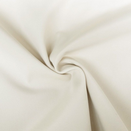 Tissu Velours Polaire Moska Ecru 410g/m² 