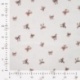 Tissu Flanelle Impression Digitale Ecru