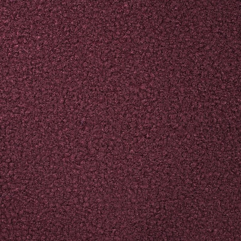 Tissu Boucle Maxi Bordeaux 