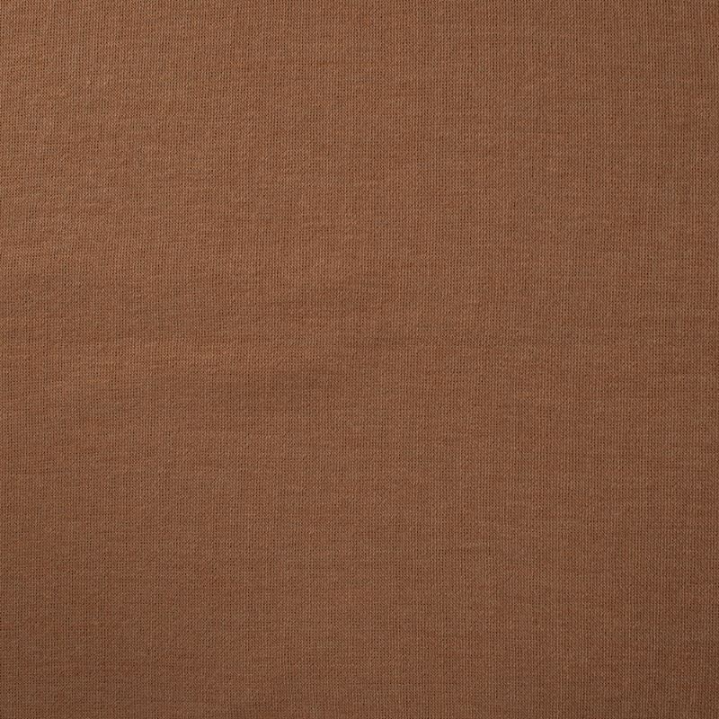 Tissu Jersey de Viscose Uni Caramel
