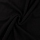 Tissu Jersey de Viscose Uni Noir 