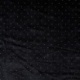 Tissu Velours Lisse Noir Avec Strass