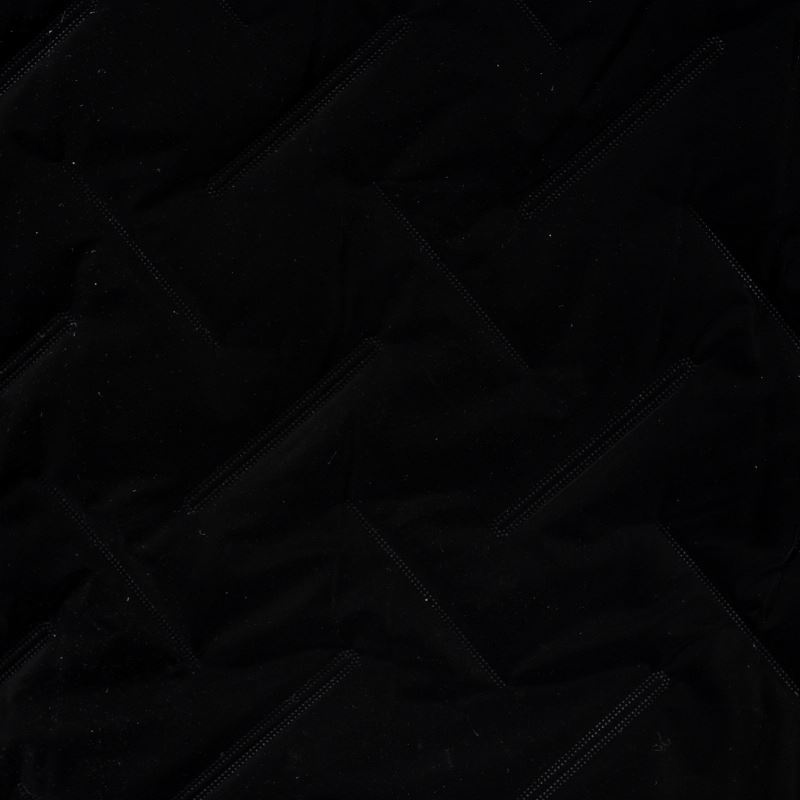 Tissu Matelassé Deperlant Noir 