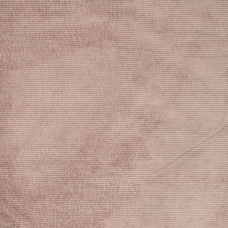 Tissu Velours Côtelé Matelassé Fausse Fourrure Camel 