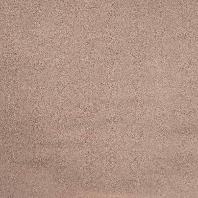 Tissu Suédine Double Sherpa Uni Taupe
