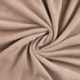 Tissu Suédine Double Sherpa Uni Taupe