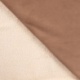 Tissu Suédine Double Sherpa Uni Camel