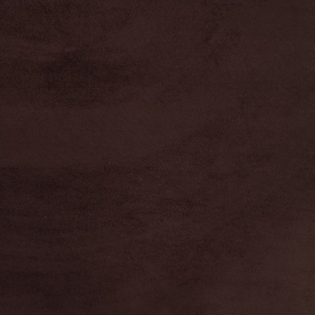 Tissu Suédine Double Sherpa Uni Marron