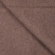 Tissu Laine Bouillie Chinée Marron