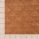 Tissu Velours Côtelé Matelassé Fausse Fourrure Camel