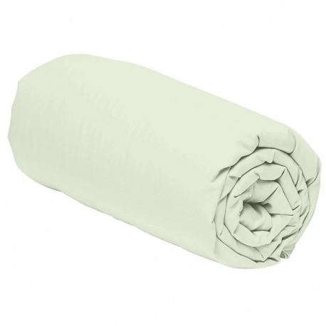 Linge de Lit en Coton et Bambou Lavé LEA Vert