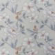 Tissu Moet Imprimé Grosses Fleurs Fond Lin 