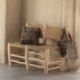 Sac Fausse Fourrure Leopard Beige