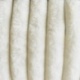 Tissu Toudou Fausse Fourrure Côtelée Ecrue