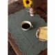 Set de Table Amandine Uni Boutis Kaki 
