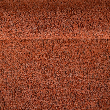 Tissu Bouclette Lolita Terracotta
