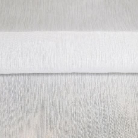 Tissu Voile Sand Sable Blanc 