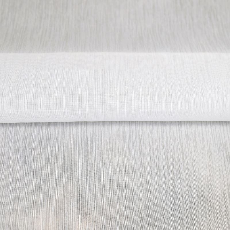 Tissu Voile Sand Sable Blanc 