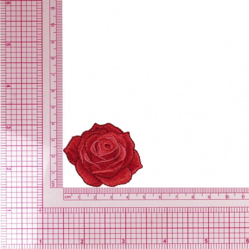 S ecusson rose - Rouge