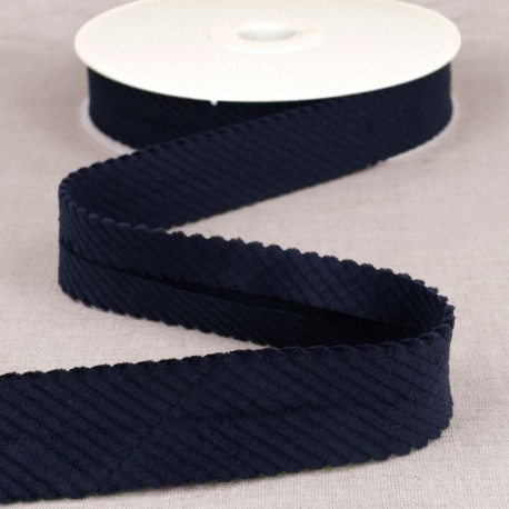 Biais velours grosses cotes