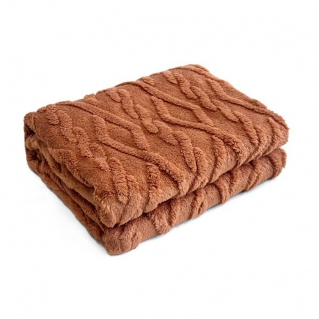 Plaid Maeve Terracotta 