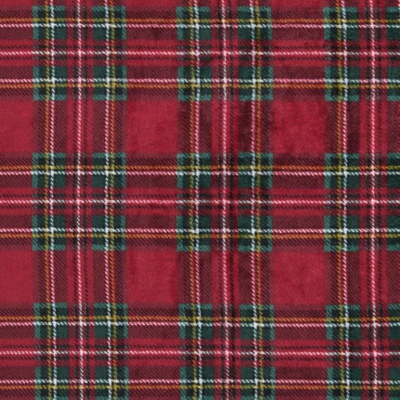 Tissu Polaire Microfibre  Willis Rouge