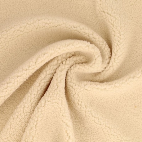 Tissu Mouton Ecru