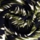 Tissu Viscose Imprimée Vert Rayé
