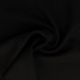 Tissu Serge Fluide Uni Noir 