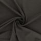 Tissu Serge Fluide Uni Gris Foncé