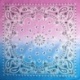 Bandana Bleu Clair Et Rose