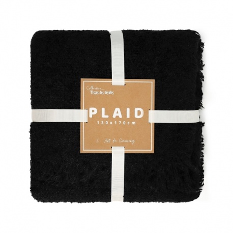 Plaid Jeanne Noir 