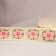 Galon crochet fleurs  Ecru