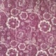 Tissu Blockprint Imprimé Tampons Mains Matelassé Double Face Violet