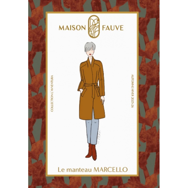 Patron Manteau Marcello Patron Manteau Marcello