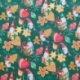 Tissu Coton Imprimé Mutin Vert 