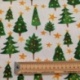 Tissu Coton Imprimé Solveig Blanc 