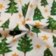 Tissu Coton Imprimé Solveig Blanc 