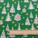 Tissu Coton Imprimé Solveig Vert 
