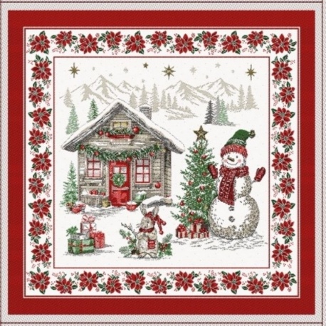 Coupon Noël Chorale B Blanc 