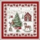Coupon Noël Chorale C Blanc 
