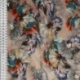 Tissu Popeline de Viscose Imprimée Motif Floral Multicolore