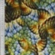 Tissu Popeline de Viscose Imprimée Motif Multicolore